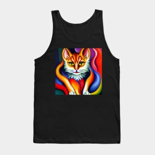 Colorful cats Tank Top